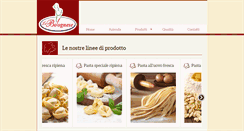 Desktop Screenshot of pastificiolabolognese.com